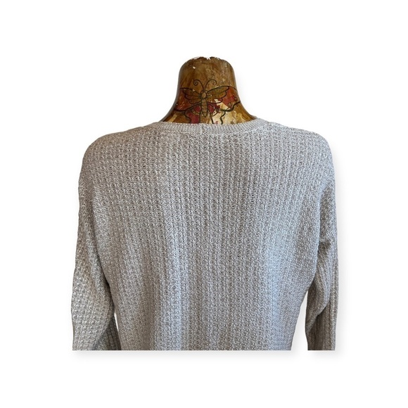 Eight eight eight sweater cream large long sleeve cotton - Picture 5 of 9